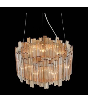 SL400.103.09 Люстра подвесная ST-Luce Хром/Янтарный G9 9*5W VERSITA-foto7