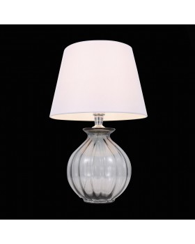 SL968.404.01 Прикроватная лампа ST-Luce Хром, Дымчатый/Белый E27 1*60W (из 2-х коробок) AMPOLLA-foto3