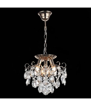 SL846.202.03 Люстра подвесная ST-Luce Золотистый/Прозрачный E14 3*40W ORECCHINI-foto9