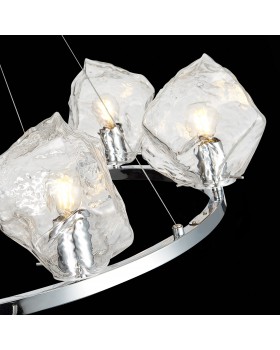 SL1175.103.06 Люстра подвесная ST-Luce хром/прозрачный E14 6*40W Portici-foto6