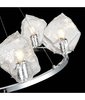 SL1175.103.06 Люстра подвесная ST-Luce хром/прозрачный E14 6*40W Portici-foto6