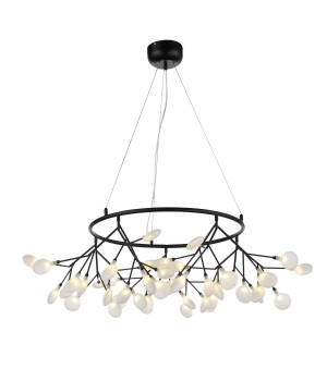 SL411.453.45 Люстра подвесная ST-Luce Черный/Белый G4 45*1,5W RICCARDO-foto2