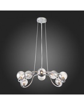 SL1502.103.08 Светильник подвесной ST-Luce Хром/Дымчатый G9 8*5W LEGATEZZA-foto7