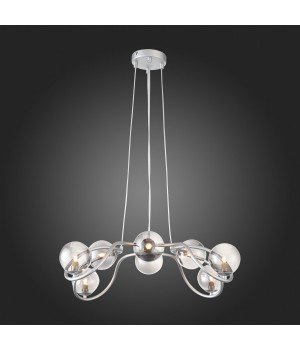 SL1502.103.08 Светильник подвесной ST-Luce Хром/Дымчатый G9 8*5W LEGATEZZA-foto7