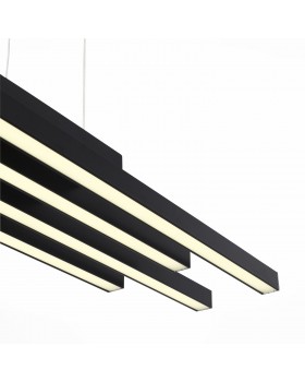 SL933.403.04 Люстра подвесная ST-Luce Черный/Белый,Черный LED 1*38W 3000K/4000K/6000K SAMENTO-foto3
