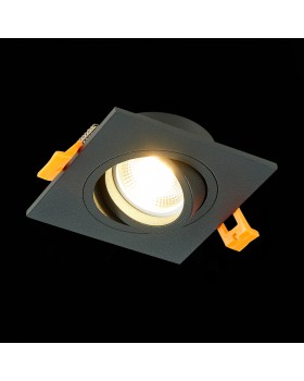 ST251.408.01 Св-к встр. Черный GU10 1*50W IP20 L92xW92xH27 220V Без ламп ST251-foto4