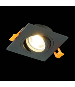 ST251.408.01 Св-к встр. Черный GU10 1*50W IP20 L92xW92xH27 220V Без ламп ST251-foto4