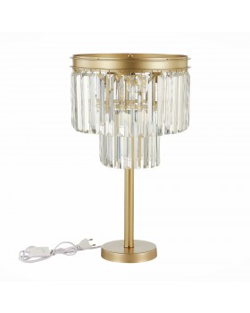 SL1624.204.03 Прикроватная лампа ST-Luce шампань/прозрачный E14 3*40W Ercolano-foto2