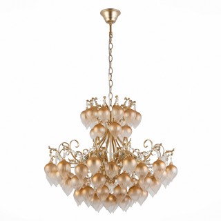 SL659.303.06 Люстра подвесная ST-Luce Золотистый/Золотистый E14 6*40W FRUTTI-foto2