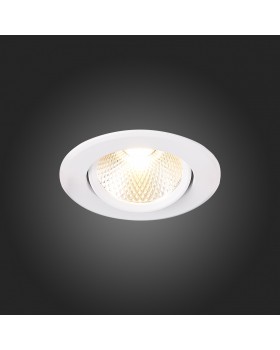 ST211.548.08.24 Св-к встр. Белый LED 1*8W 4000K 640Lm Ra80 24° IP20 D86xH50 220-240V MIRO-foto3