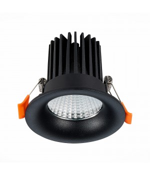 ST703.438.10 Св-к встр. Черный LED 1*10W 3000K 900Lm Ra>90 38° IP20 D85xH75 170-240V ST703-foto3