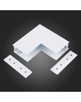 ST007.539.00 Внутренний угол-соединитель для подвесного / накладного магнитного шинопровода ST-Luce белый ST007-foto3