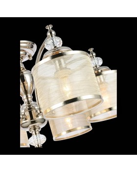 SL1750.102.06 Люстра потолочная ST-Luce Никель/Золотистый E14 6*40W CORESIA-foto6