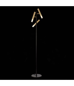 SL1236.405.03 Торшер ST-Luce Черный/Коньячный, Золотистый G9 3*5W ECLIP-foto3