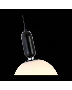 SL1220.403.01 Светильник подвесной ST-Luce Черный/Белый E27 1*60W RIETTA-foto4