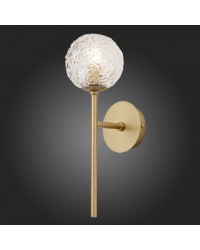 SL1152.201.01 Светильник настенный ST-Luce Золотистый/Прозрачный G9 1*5W ARCOBALINO-foto5