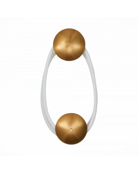 SL6102.321.30 Светильник настенный ST-Luce Латунь/Белый LED 1*30W 4000K Sagrato-foto3