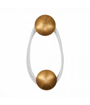 SL6102.321.30 Светильник настенный ST-Luce Латунь/Белый LED 1*30W 4000K Sagrato-foto3