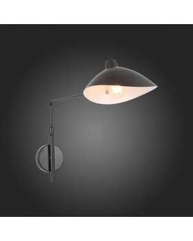 SL305.401.01 Бра ST-Luce Черный/Черный, Белый E27 1*60W SPRUZZO-foto5