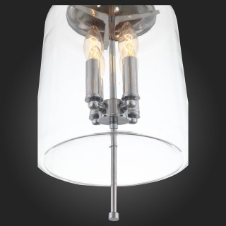 SL367.103.04 Светильник подвесной ST-Luce Хром/Прозрачный E14 4*40W DELEVASO-foto9