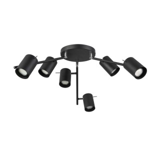 SL597.402.06 Светильник потолочный ST-Luce Черный/Черный GU10 6*3W FANALE-foto2