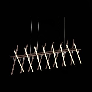 SLD003.303.16 Люстра подвесная ST-Luce Кофейный/Белый LED 16*8W 4000K PIACOD-foto10