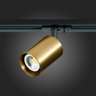 ST302.206.01 Св-к трек. Золотистый GU10 1*50W  IP20 L82xW70xH172 220V Без ламп VALI-foto8