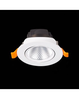 ST211.538.06.24 Св-к встр. Белый LED 1*6W 3000K 480Lm Ra80 24° IP20 D86xH50 220-240V MIRO-foto8