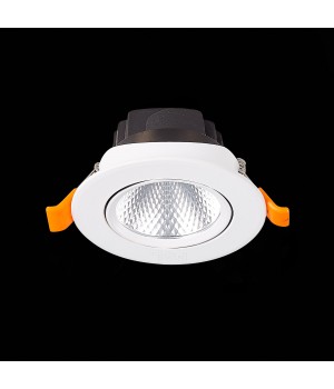 ST211.538.06.24 Св-к встр. Белый LED 1*6W 3000K 480Lm Ra80 24° IP20 D86xH50 220-240V MIRO-foto8