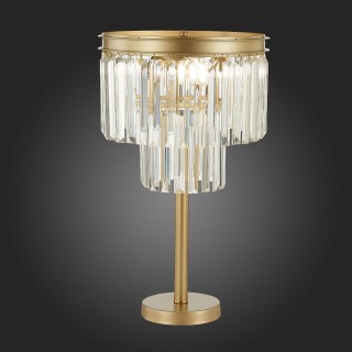 SL1624.204.03 Прикроватная лампа ST-Luce шампань/прозрачный E14 3*40W Ercolano-foto4