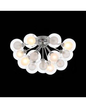 SL431.102.15 Люстра потолочная ST-Luce Хром/Прозрачный, Белый G9 15*5W DUALITA-foto6