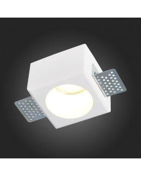 ST252.508.01 Св-к встр. из гипса белый GU10 1*50W IP20 L80xW80xH52 180-240V Без ламп ST252–254 GYPSUM-foto7