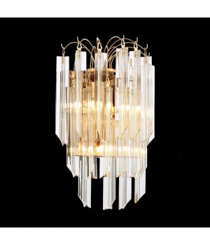 SL386.201.03 Бра ST-Luce Золотистый/Золотистый, Прозрачный G9 3*5W OSOLETO-foto6