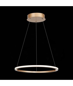 ST604.243.22 Светильник подвесной ST-Luce Золотистый/Белый LED 1*22W 4000K ST604 OUT-foto3