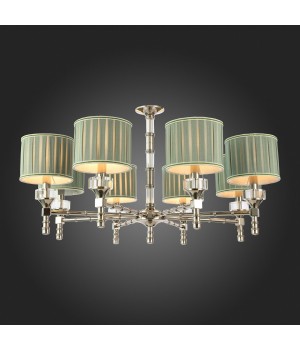SL1121.103.08 Люстра подвесная ST-Luce Никель/Оливковый E14 8*40W OLEO-foto7