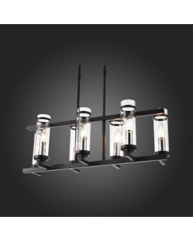 SL334.403.07 Люстра подвесная ST-Luce Черный, Никель/Прозрачный E14 7*60W BICHERO-foto5