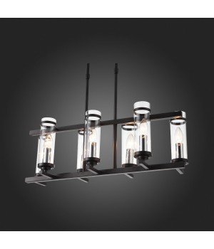 SL334.403.07 Люстра подвесная ST-Luce Черный, Никель/Прозрачный E14 7*60W BICHERO-foto5