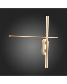 SL394.201.02 Светильник настенный ST-Luce Матовое золото/Белый LED 2*10W 4000K BASONI-foto5