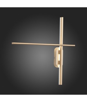 SL394.201.02 Светильник настенный ST-Luce Матовое золото/Белый LED 2*10W 4000K BASONI-foto5