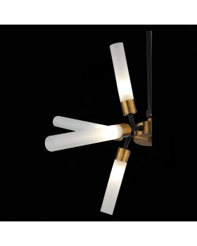 SL1620.242.08 Люстра потолочная ST-Luce Матовое золото, Черный/Белый G9 8*5W SPLIO-foto6