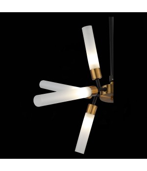 SL1620.242.08 Люстра потолочная ST-Luce Матовое золото, Черный/Белый G9 8*5W SPLIO-foto6