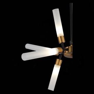 SL1620.242.08 Люстра потолочная ST-Luce Матовое золото, Черный/Белый G9 8*5W SPLIO-foto6