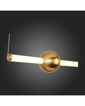 SL1222.203.01 Светильник подвесной ST-Luce Золотистый/Золотистый, Белый LED 1*18W 4000K ANGURRA-foto9