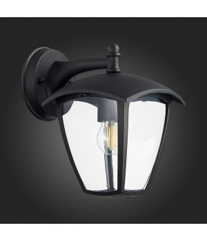 SL081.411.01 Светильник уличный настенный ST-Luce Черный/Черный, Прозрачный E27 1*40W SIVINO-foto8