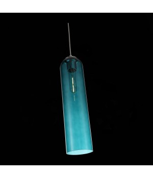 SL1145.183.01 Светильник подвесной ST-Luce Хром/Голубой E27 1*60W CALLANA-foto5