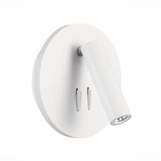 SL1586.513.01 Светильник настенный Белый LED 1*8W 3000K 624Lm Ra>80 24° IP20 L-xW155xH155 170-240V BONDI-foto4