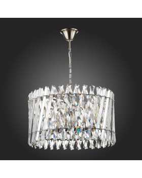 SL1170.103.06 Люстра подвесная ST-Luce Никель/Прозрачный E14 6*40W FABIO-foto4