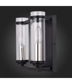 SL334.401.02 Бра ST-Luce Черный, Никель/Прозрачный E14 2*60W BICHERO-foto9