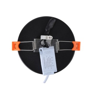 ST104.402.06 Светильник потолочный Черный LED 1*6W 3000K 468Lm Ra>80 120° IP20 D110xH20 170-240V CIAMELLA-foto3