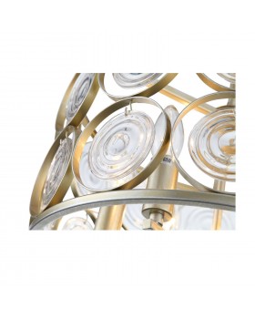 SL1105.202.06 Светильник потолочный ST-Luce Золотистый с патиной/Золотистый, Прозрачный E14 6*60W SERANDA-foto12